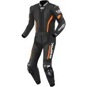 Berik Losail Zwart Oranje 2-Delig Motorpak Maat 56