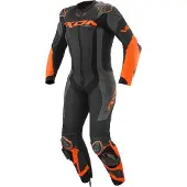 Ixon Vortex 3 Zwart Antraciet Oranje 1-Delig Motorpak Maat 4XL