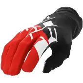 Acerbis MX Linear Zwart Rode Crosshandschoenen Maat S