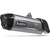 Akrapovic Aprilia Ref:s-a6so1-hgjt Titanium Gehomologeerde Slip On Uitlaatdemper