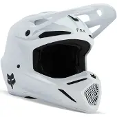 FOX V3 Solid Wit Kinder Crosshelm Maat YS