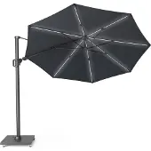 Platinum Zweefparasol Challenger T2 Glow Anthracite Ø350 cm
