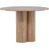 Venture Home Olivia eetkamertafel Ø110 cm mocca.