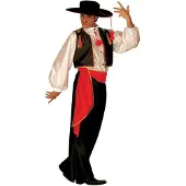 Hobby Hall Mexicaanse danser kostuum voor heren - Verkleedkleding - Large