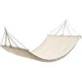 vidaXL Hangmat 210 x 150 cm (crème)