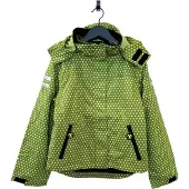 Ducksday – jas – 3-in- 1 jas - regenjas - waterdicht - unisex – Groen - maat 140/146 - 10/12 jaar