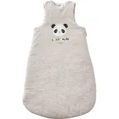 Vertbaudet Mouwloze trappelzak KLEINE PANDA gechineerd beige