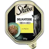 Sheba 20x delicatesse in gelei 85 g kip
