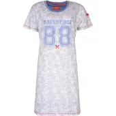 Irresistible Dames Nachthemd - 88 Print - Blauw - Maat M