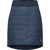 Norrøna - Dames wandel- en bergkleding - Falketind Thermo80 Skirt W Indigo Night voor Dames - Maat S - Marine blauw
