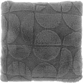 Unique living kussenhoes milan dark grey -45x45cm