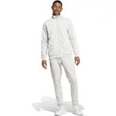 Adidas Sportswear 3-Stripes Trainingspak Full-Zip Grijs Wit