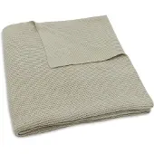 Jollein Deken Babybedje 100x150 Basic Knit Olive Green