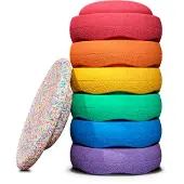 Stapelstein Special Rainbow Super Confetti Set 6 + 1 GRATIS Board | Classic