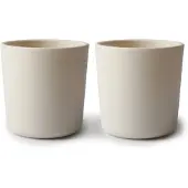 Mushie - 2-pack Cup - Ivory - 225 ml