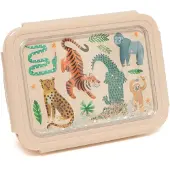 Petit Monkey Brotdose - Bento - 1,45 L - Upside Down Animals - - One Size - Brotdosen
