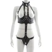 Vscnovelty Fetish dress - zwart