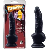 Chisa Novelties Zwarte dildo Met Zuignap 17.8 cm