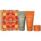 Origins Mini Travel Essentials Trio Gift Set (Limited Edition)