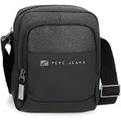 Pepe Jeans Pepe Jeansvoor mannen. 7125331 Jarvis boodschappentas zwart -17x22x8cm (OSFA), Casual, Polyester