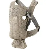 BabyBjörn Mini draagzak beige