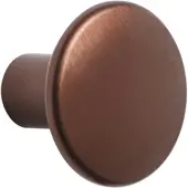 Muuto Dots Metal Coat Hooks Umber | Ø 2.5 cm