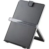 Fellowes Documenthouder - houdt 125 vellen - Ergonomisch - Met regellezer - Zwart