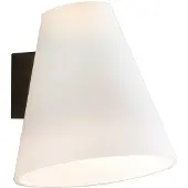 LUCANDE Wandlampe , Timido, dimbare, Wit, Woonkamer, Glas