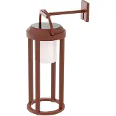 LUCANDE Buitenverlichting , Tilena, dimbare, Roestbruin, Balkon, Aluminium, Modern