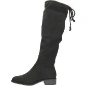 Marco Tozzi Boots 'Lange Laarzen' zwart