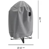 Aquashield Buitenkeukenhoes M Grey (135 x 52 x 101 cm)