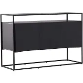 Venture Home Kingsport dressoir 3 deuren zwart.