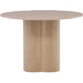 Venture Home Olivia eetkamertafel Ø110cm whitewash.