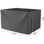 AeroCover Lounge-, koffie- en vuurtafelhoes 110x84xH70 cm