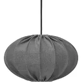 PR Home Hilma hanglamp buiten, grijs Ø 60 cm Hilma, dimbaar, alu / grijs / zink, Kunststof