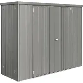 Biohort Tuinkast 230 Kwartsgrijs metallic (30080)