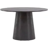 Venture Home Lanzo eetkamertafel Ø120cm mocca.