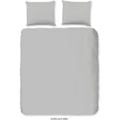 Pure dekbedovertrek uni grijs - microvezel - 240x220