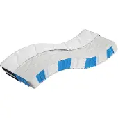 vidaXL Pocketveringmatras middelhard-hard 90x200 cm