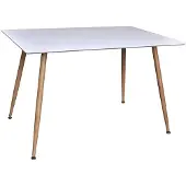 Ebuy24 Polar eetkamertafel 75x120 cm wit.