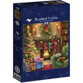 Blue Bird Cozy Christmas Evening Puzzel 1000 stukjes