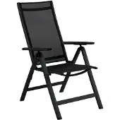 Brafab Rana standenstoel aluminium/textileen 2 stuks