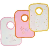 Bianco Blu Babies Slabber - 3 stuks - Roze