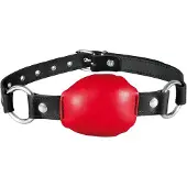 Kiotos Leather - Silence gag - Rood