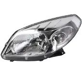 VAN WEZEL KOPLAMP LINKS MET KNIPPERLICHT H4 1506961 Van Wezel voor o.a. DACIA