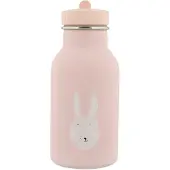 Trixie Thermos Drinkfles - Mrs. Rabbit - RVS Waterfles voor kinderen - Lekvrije Fles - 350ml - Roze