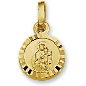 Trendjuwelier huiscollectie 4001586 Gouden bedel Scapulier