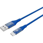Celly oplaadkabel Feeling USB C 300 cm blauw