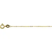 The Jewelry Collection collier anker plat 1,0 mm 14K geelgoud 4017137