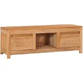 vidaXL TV-kast, 100x30x35 cm, massief teakhout